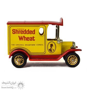 ماشین اسباب بازی آنتیک طرح تبلیغاتی shredded wheat - کد 023657