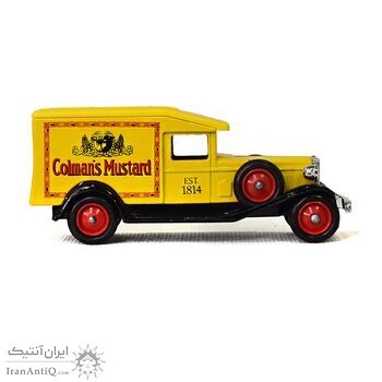 ماشین اسباب بازی آنتیک طرح تبلیغاتی colmans mustard - کد 023586