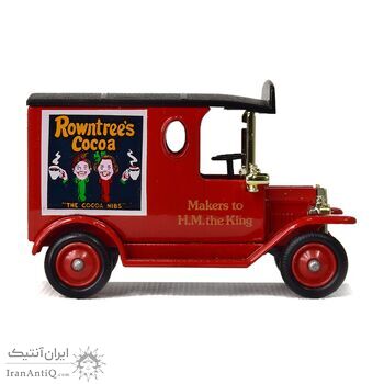ماشین اسباب بازی آنتیک طرح تبلیغاتی rowntrees cocoa - کد 023543