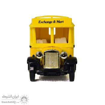 ماشین اسباب بازی آنتیک طرح تبلیغاتی exchange and mart - کد 023575