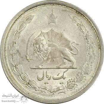 سکه 1 ریال 1313 - MS62 - رضا شاه