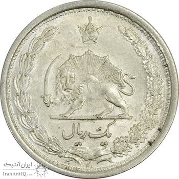 سکه 1 ریال 1313 - MS62 - رضا شاه