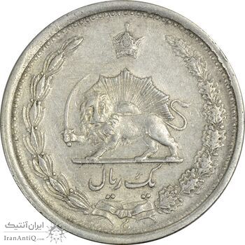 سکه 1 ریال 1313 - EF40 - رضا شاه