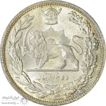 سکه 2000 دینار 1306L تصویری - MS64 - رضا شاه سکه 2000 دینار 1306L تصویری - MS64 - رضا شاه