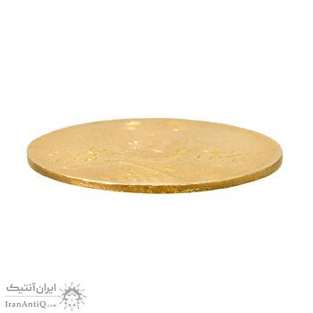 سکه طلا 1 تومان 1310 (صورت متفاوت) - AU50 - ناصرالدین شاه