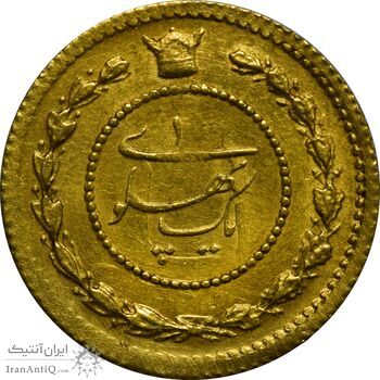 سکه طلا یک پهلوی 1306 تصویری - MS61 - رضا شاه