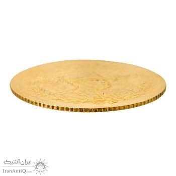 سکه طلا یک پهلوی 1306 تصویری - MS61 - رضا شاه