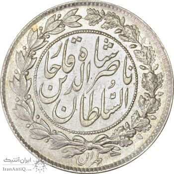 سکه 1000 دینار 1296 - MS62 - ناصرالدین شاه