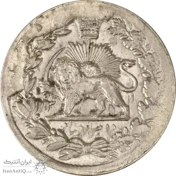 سکه 2000 دینار 1311 صاحبقران - MS61 - ناصرالدین شاه