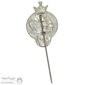 نشان سوزنی تاجگذاری - AU - محمد رضا شاه نشان سوزنی تاجگذاری - AU - محمد رضا شاه