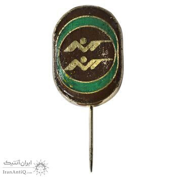 نشان  سوزنی بازی های آسیایی (تیراندازی) - EF - محمد رضا شاه