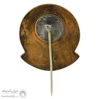 نشان سوزنی سازمان اوقاف ایران - UNC - محمد رضا شاه