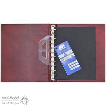آلبوم اسکناس جلد چرم سیف با گنجایش 20 اسکناس (با قاب)