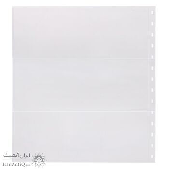 ورق آلبوم 14 پانچ شفاف بزرگ سیف - 5 برگ نازک (هر ورق 3 جایگاه)