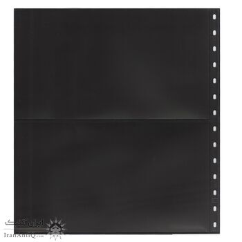 ورق آلبوم 14 پانچ مشکی بزرگ سیف - 5 برگ (هر ورق 4 جایگاه)
