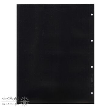 ورق آلبوم 4 پانچ مشکی بزرگ سیف - 9 برگ (هر ورق 2 جایگاه)