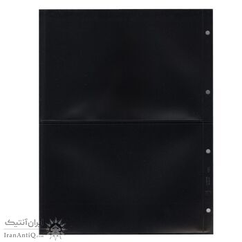 ورق آلبوم 4 پانچ مشکی بزرگ سیف - 10 برگ (هر ورق 4 جایگاه)
