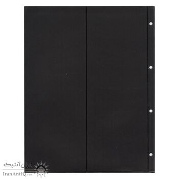 ورق آلبوم 4 پانچ مشکی بزرگ سیف - 10 برگ (هر ورق 4 جایگاه) - 025859