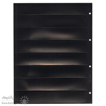 ورق آلبوم 4 پانچ مشکی بزرگ سیف - 10 برگ (هر ورق 16 جایگاه)