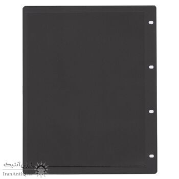 ورق آلبوم 4 پانچ مشکی بزرگ سیف - 9 برگ (هر ورق 1 جایگاه) - 025867