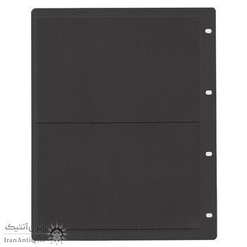 ورق آلبوم 4 پانچ مشکی بزرگ سیف - 10 برگ (هر ورق 2 جایگاه) - 025868