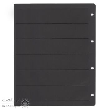 ورق آلبوم 4 پانچ مشکی بزرگ سیف - 10 برگ (هر ورق 5 جایگاه) - 025870