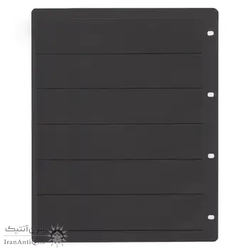 ورق آلبوم 4 پانچ مشکی بزرگ سیف - 10 برگ (هر ورق 5 جایگاه) - 025870