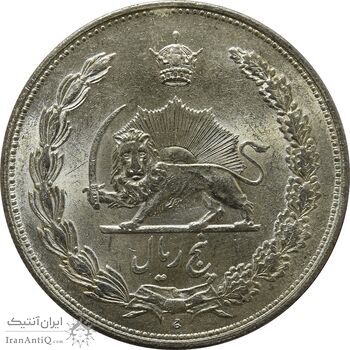 سکه 5 ریال 1310 - MS63 - رضا شاه