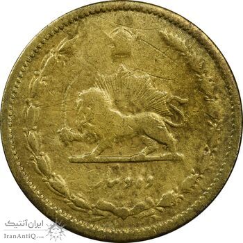 سکه 10 دینار 1316 برنز - VF30 - رضا شاه سکه 10 دینار 1316 برنز - VF30 - رضا شاه