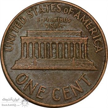 سکه 1 سنت 1964 لینکلن - EF45 - آمریکا