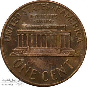 سکه 1 سنت 1965 لینکلن - EF45 - آمریکا