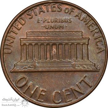 سکه 1 سنت 1981D لینکلن - AU58 - آمریکا