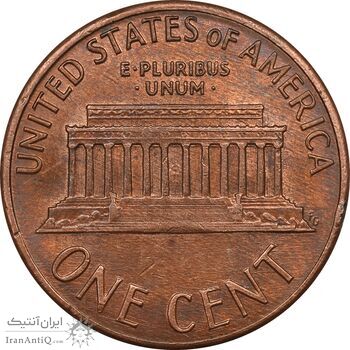 سکه 1 سنت 1987 لینکلن - MS62 - آمریکا