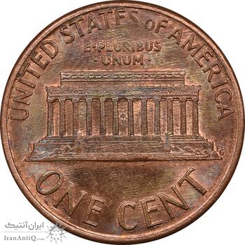 سکه 1 سنت 1987D لینکلن - MS61 - آمریکا