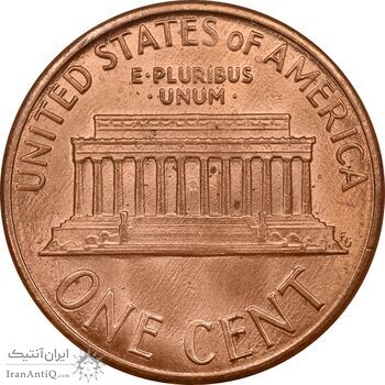 سکه 1 سنت 1988 لینکلن - MS63 - آمریکا