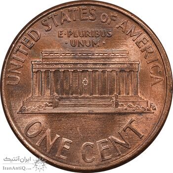 سکه 1 سنت 1992D لینکلن - MS63 - آمریکا