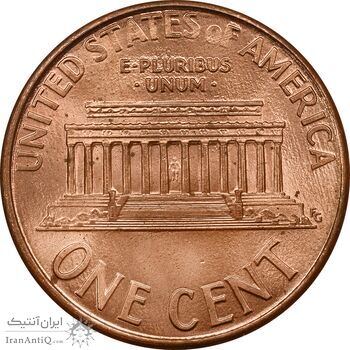 سکه 1 سنت 1993 لینکلن - MS64 - آمریکا