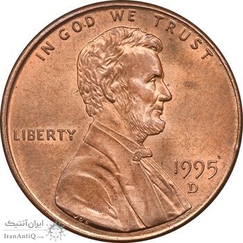 سکه 1 سنت 1995D لینکلن - MS63 - آمریکا سکه 1 سنت 1995D لینکلن - MS63 - آمریکا