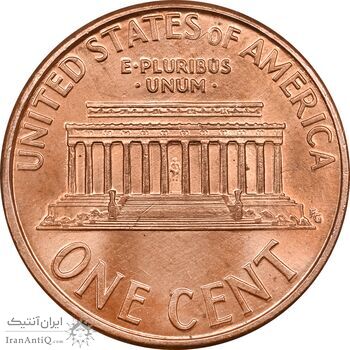 سکه 1 سنت 1996D لینکلن - MS64 - آمریکا