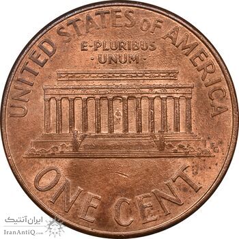 سکه 1 سنت 1998D لینکلن - MS63 - آمریکا