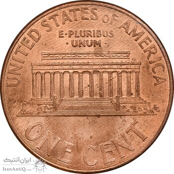 سکه 1 سنت 1998D لینکلن - MS62 - آمریکا