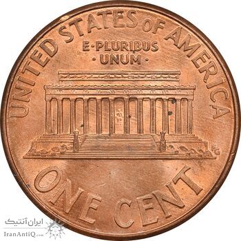 سکه 1 سنت 1999D لینکلن - MS64 - آمریکا