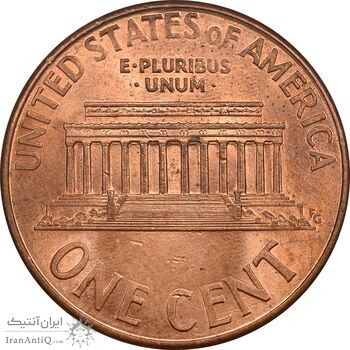 سکه 1 سنت 1999D لینکلن - MS63 - آمریکا