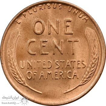 سکه 1 سنت 1954D لینکلن - MS64 - آمریکا