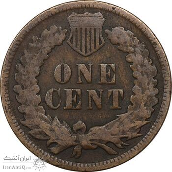 سکه 1 سنت 1904 سرخپوستی - VF30 - آمریکا