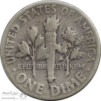 سکه 1 دایم 1948 روزولت - EF40 - آمریکا