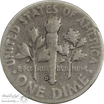 سکه 1 دایم 1948D روزولت - VF35 - آمریکا سکه 1 دایم 1948D روزولت - VF35 - آمریکا