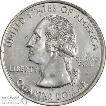 سکه کوارتر دلار 1999D ایالتی (پنسیلوانیا) - MS62 - آمریکا