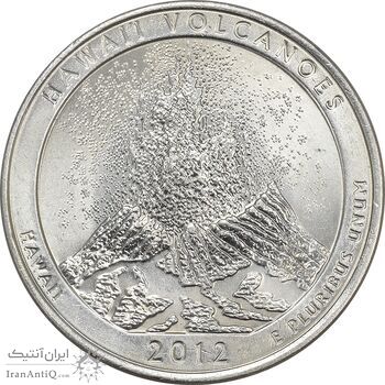 سکه کوارتر دلار 2012D ایالتی (هاوایی) - MS62 - آمریکا