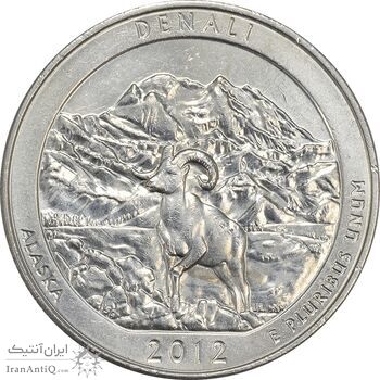 سکه کوارتر دلار 2012D (دنالی) - MS61 - آمریکا سکه کوارتر دلار 2012D (دنالی) - MS61 - آمریکا